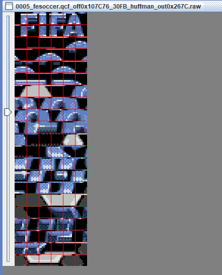 Extracted FIFA Soccer 95 opening logo graphic from EA Huffman data