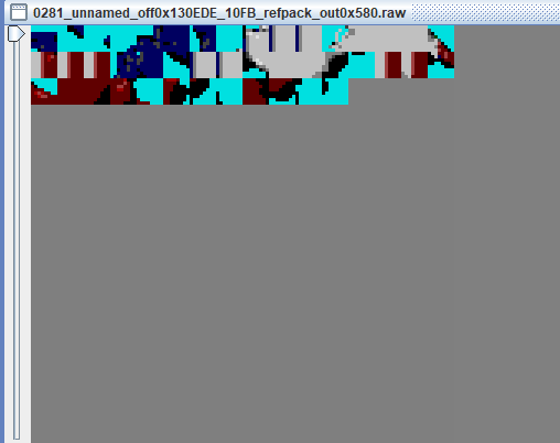 Extracted France map graphic from FIFA 97 RefPack data