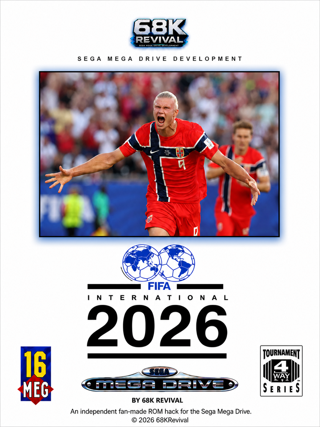 FIFA International 2026 front cover artwork