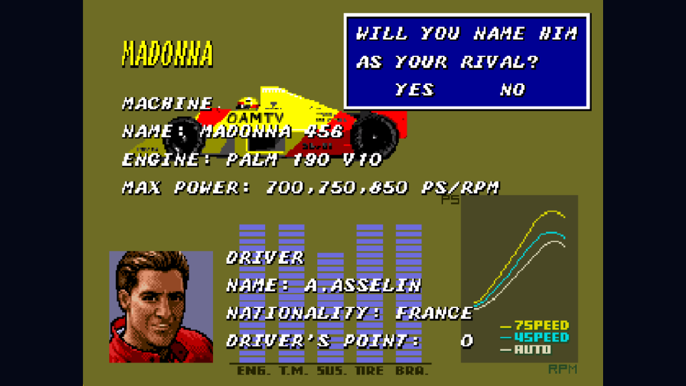 Driver presentation comparison - Madonna-Asselin